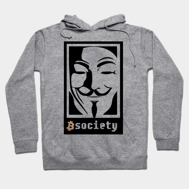 BTC Society Hoodie by CryptoDeity